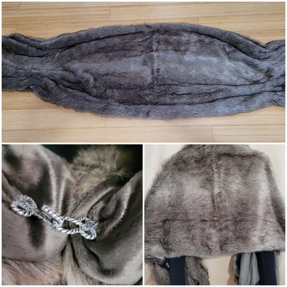 Faux Fur scarf / wrap - Picture 3 of 3